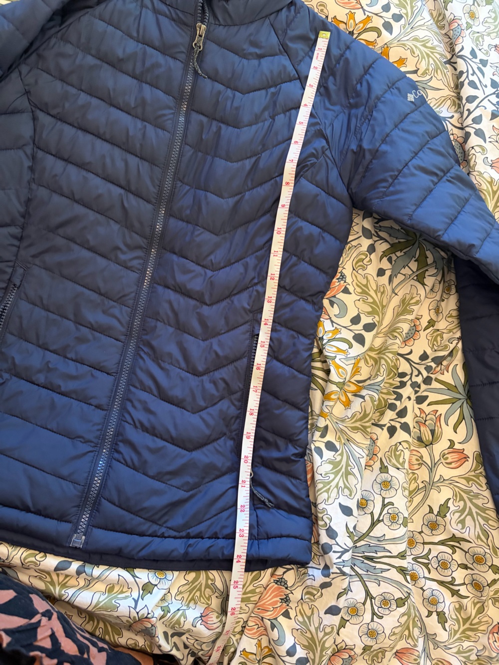 Columbia Navy Packable Quilted Puffer Jacket - Picture 4 of 8